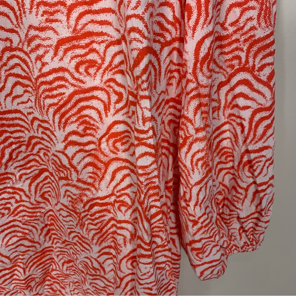 H&M Balloon Sleeve Lightweight Cotton Dress - Picture 12 of 15